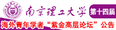 黄色片我要操我大騷逼南京理工大学第十四届海外青年学者紫金论坛诚邀海内外英才！